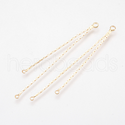 Brass Chain Links KK-Q735-169G-1