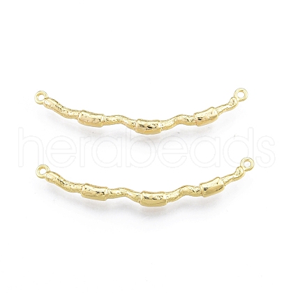 Brass Connector Charms KK-C006-26G-1