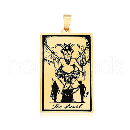 201 Stainless Steel Pendants STAS-S105-LA460-6-1
