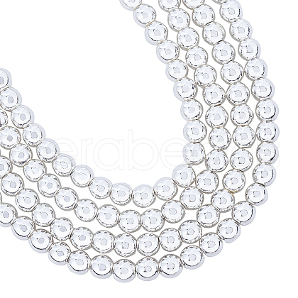 ARRICRAFT Electroplate Non-magnetic Synthetic Hematite Beads Strands G-AR0002-95-1