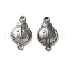 304 Stainless Steel Connector Charms STAS-R164-04P-02-1