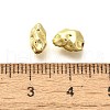Rack Plating Nuggets Brass Beads KK-M309-43G-03-3