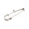 304 Stainless Steel Safety Pins Brooch Findings STAS-K252-05A-P-01-1