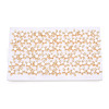 Flower Brass Natural Pearl Stud Earrings PEAR-N020-05X-2