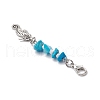 Sea Animal Tibetan Style Alloy Pendant Decorations HJEW-JM03163-5