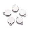 304 Stainless Steel Charms STAS-E482-12A-2