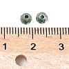 130Pcs 10G Transparent Glass Seed Beads GLAA-V001-07E-3