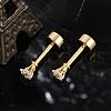 Star Glass Ear Fake Plugs EJEW-H105-23G-A-3