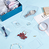 AHADERMAKER 240Pcs 8 Styles PVC Zip Lock Bags ABAG-GA0001-28-5