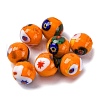 Handmade Millefiori Lampwork Beads LAMP-R003-02B-02-1