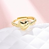Brass Adjustable Finger Rings for Women RJEW-U053-04G-2