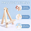 Foldable Wood Triangle Easel WOOD-WH0034-52A-5