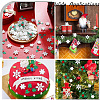 SUNNYCLUE 160Pcs 4 Styles Christmas Theme Opaque Resin Cabochons RESI-SC0005-80A-5