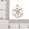 Non-Tarnish 201 Stainless Steel Charms STAS-U016-10P-3