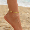 Brass Multi-layered Fashionable Anklets for Women RX8462-4
