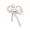 Brass Micro Pave Cubic Zirconia Pendants KK-V008-13P-02-1