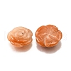 Natural Red Aventurine Carved Pendants G-S390-03C-2