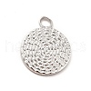 Non-Tarnish 304 Stainless Steel Charms STAS-F282-04P-1