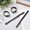 Flat PU Imitation Leather Cord Bracelets for Women Men BJEW-WH0020-70B-4