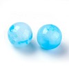 Acrylic Imitation Jade Beads MACR-E025-25C-8mm-2