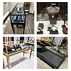 Imitation Leather Bracelet/Watch Pillow Jewelry Displays BDIS-WH0003-02-8