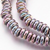 Electroplate Non-magnetic Synthetic Hematite Beads Strands G-I200-04-4