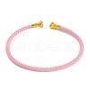 Braided Carbon Steel Wire Bracelet Making MAK-A017-B44-1