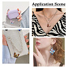  14Pcs 7 Colors Transparent Resin Pendants RESI-TA0001-94-8