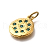 304 Stainless Steel Rhinestone Pendants STAS-R159-54G-02-2