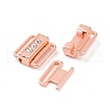 Zinc Alloy Rhinestone Bikini Clips FIND-WH0032-07RG-3