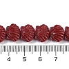 Synthetic Coral Dyed Carved Beads Strands CORA-K009-05A-05-4