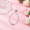 Natural Green Aventurine Mobile Straps HJEW-JM03413-03-1