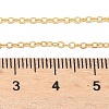 Brass Cable Chain Necklaces NJEW-K123-05G-3