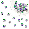 Alloy Enamel European Beads ENAM-PH0001-37-1