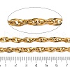 Ion Plating(IP) 304 Stainless Steel Rope Chains CHS-H025-16G-2