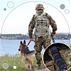 Nylon National Flag Strap. Multi-Functional Outdoor Tactical Vest Backpack Accessories AJEW-WH0248-592B-4