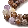 Natural Amethyst Lace Agate Beads Strands G-H312-C01-12mm-4