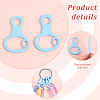   30Pcs Acrylic Spool Floss Bobbins FIND-PH0018-62B-01-4