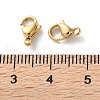 304 Stainless Steel Lobster Claw Clasps STAS-V007-01A-G-3