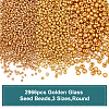 HOBBIESAY 3 Styles 2966 Pcs Glass Seed Beads SEED-HY0001-18-5