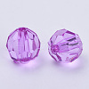 Transparent Acrylic Beads TACR-Q257-10mm-V48-3