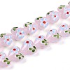 Handmade Lampwork Beads Strands LAMP-N028-02B-1