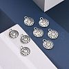 Tibetan Style Alloy Pendants PALLOY-A15541-AS-2-4