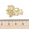 Brass Interlocking Clasps KK-U059-06G-3