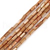Natural Freshwater Shell Dyed Beads Strands X-SHEL-M018-11-11-1