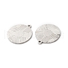 316L Surgical Stainless Steel Charms STAS-H213-12P-3