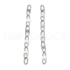 Non-Tarnish 304 Stainless Steel End Chains STAS-A085-01A-P-2