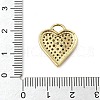 Brass Micro Pave Cubic Zirconia Pendants KK-I276-29G-4