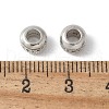 Brass Micro Pave Clear Cubic Zirconia Beads KK-D324-02P-2
