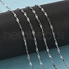 Tarnish Resistant 304 Stainless Steel Mariner Link Chains CHS-K002-17-2